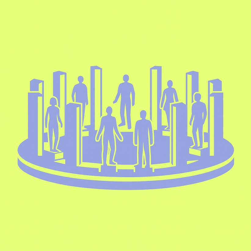 KI-Animation Ring der Statuen von Georg Kolbe KI-Animation Ring der Statuen von Georg Kolbe