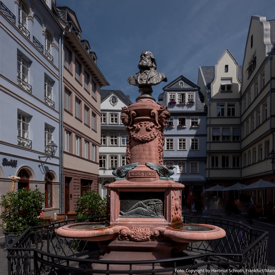 Bild: Denkmal für Friedrich Stoltze