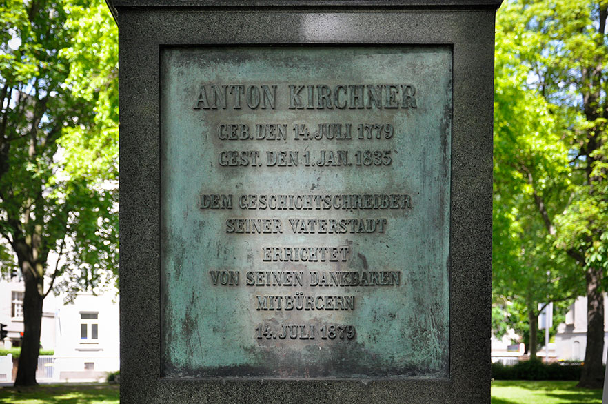 Bild: Denkmal für Anton Kirchner