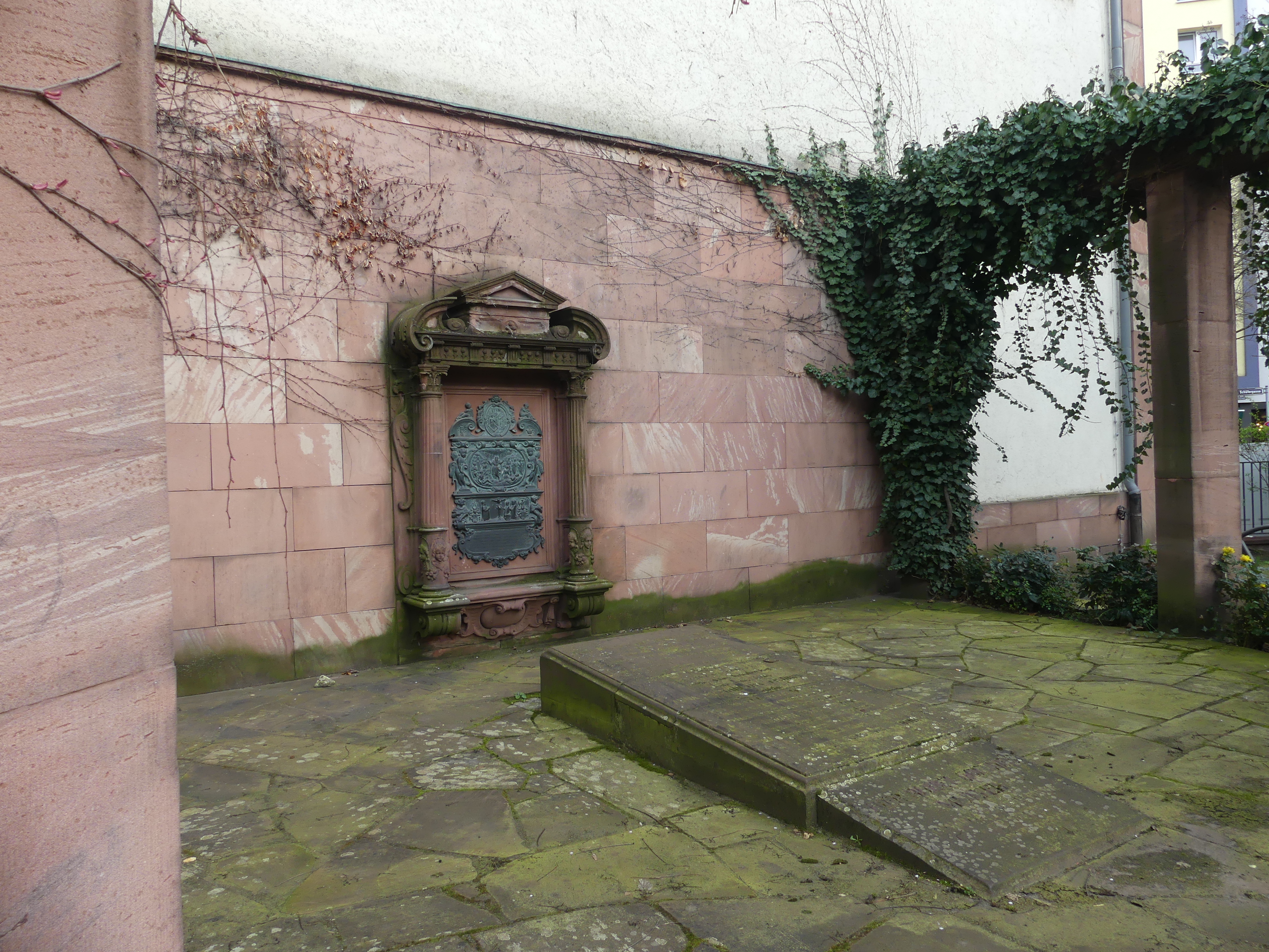 Bild: Grabstätte für Catharina Elisabeth Goethe
