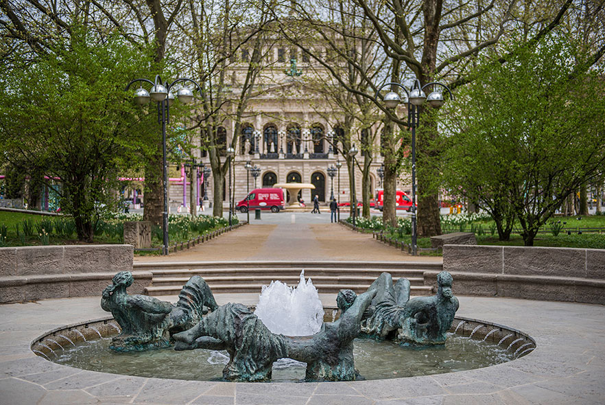 Bild: Marshall-Brunnen
