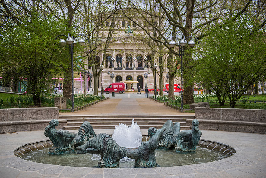 Bild: Marshall-Brunnen