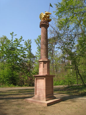 Bild: Jupitersäule am Tiroler Weiher