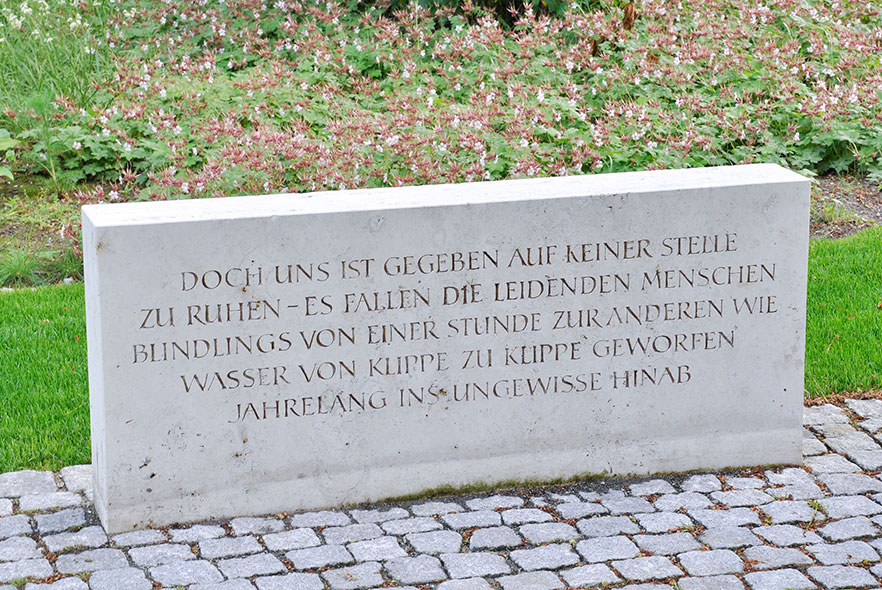 Bild: Denkmal für Friedrich Hölderlin