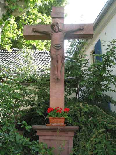 Bild: Wegekreuz Zeilsheim (Michaelskapelle)